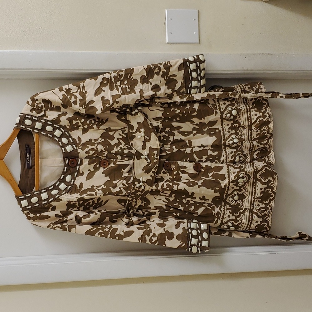 😍 Anany women's breaded lined jacket size 40 "see measurements"